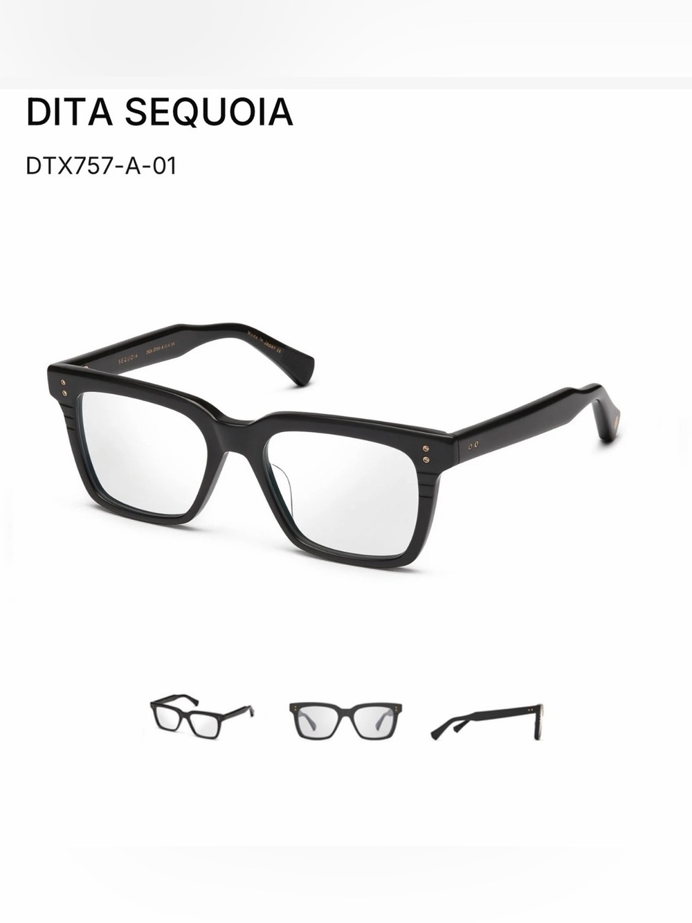 DITA Sequoia DTX757 Designer Eyeglasses Frame